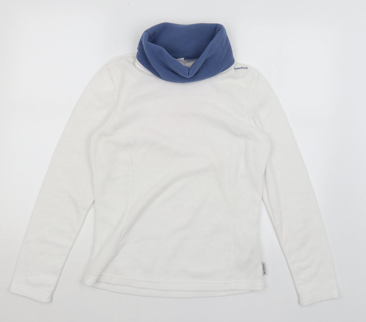 DECATHLON Womens White Pullover Jumper Size M