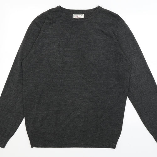 New Look Mens Grey   Pullover Jumper Size L