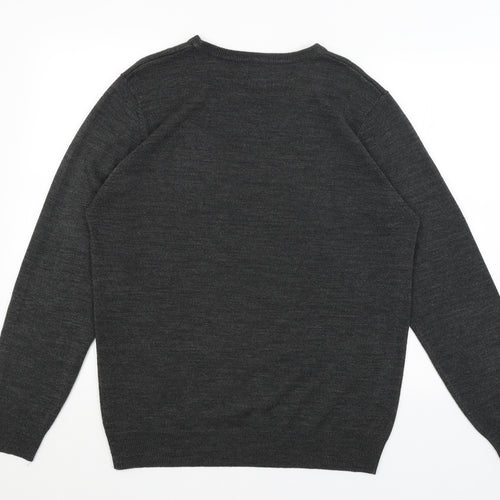 New Look Mens Grey   Pullover Jumper Size L