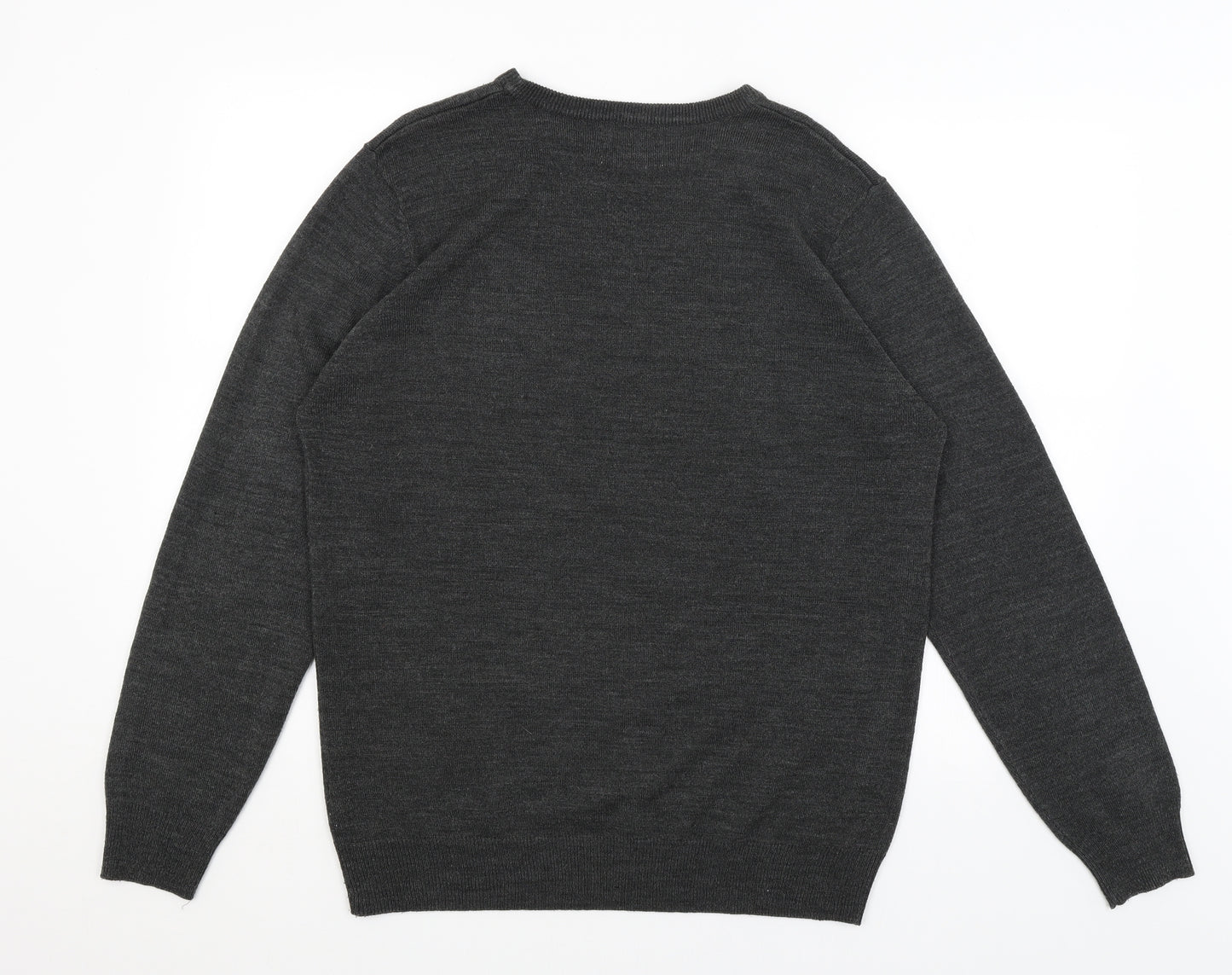 New Look Mens Grey   Pullover Jumper Size L