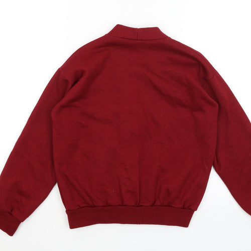 JMJ Girls Red   Cardigan Jumper Size 11-12 Years