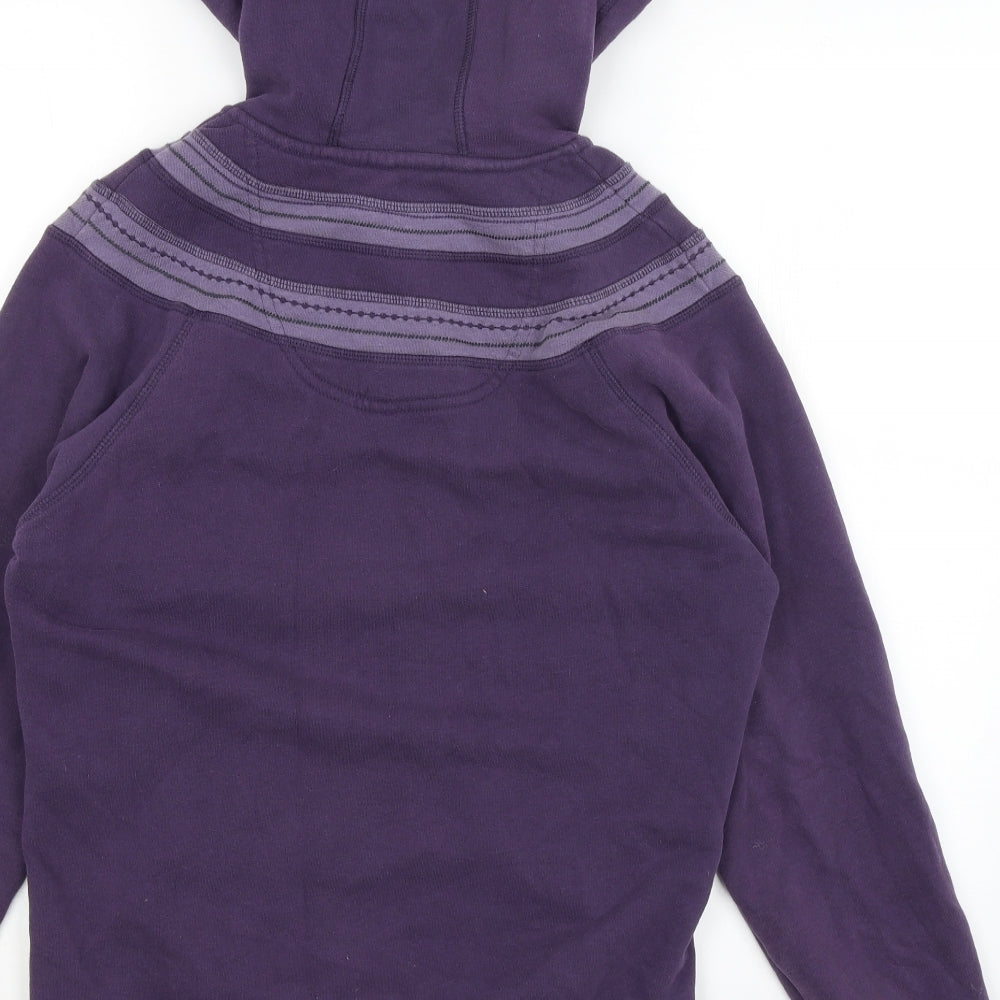 Mantaray Womens Purple   Full Zip Hoodie Size 14
