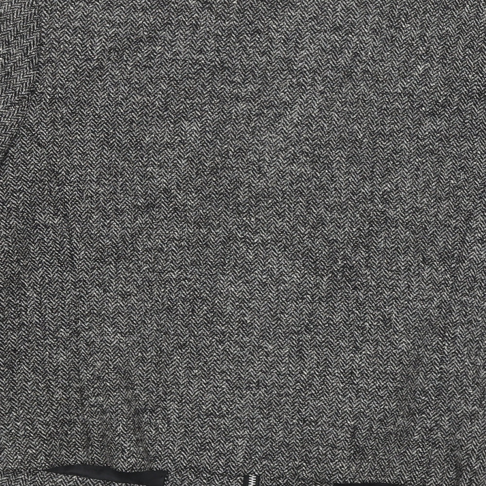 M&S Womens Grey   Jacket Blazer Size 16