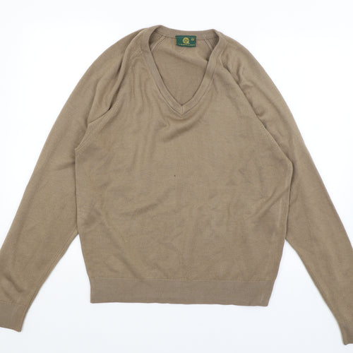 Greenwoods Mens Brown   Pullover Jumper Size M