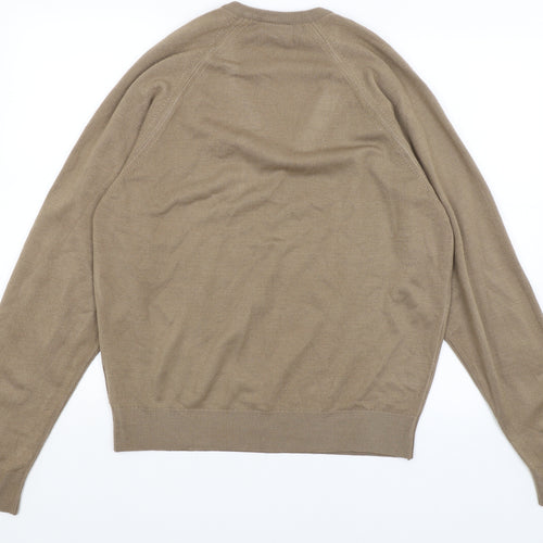 Greenwoods Mens Brown   Pullover Jumper Size M