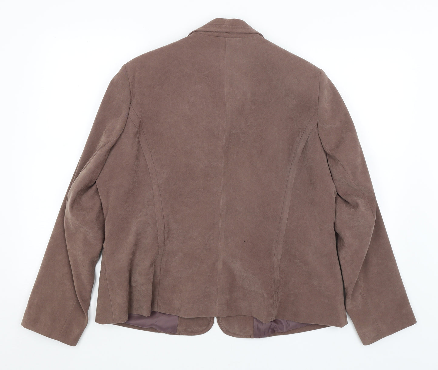 BM Womens Brown   Jacket Blazer Size 18