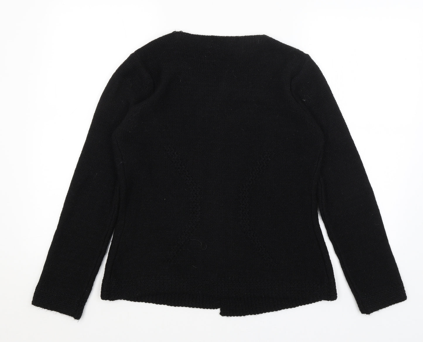Per Una Womens Black   Cardigan Jumper Size M