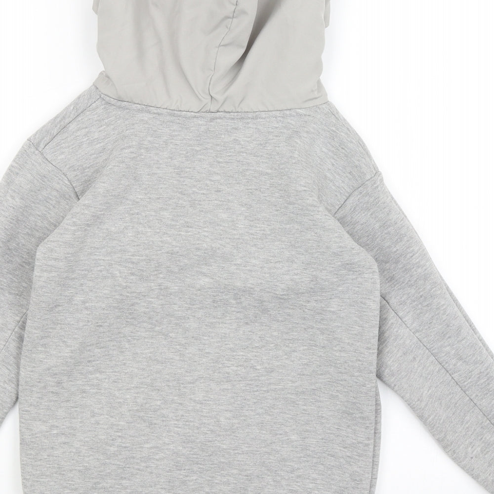River Island Boys Grey   Pullover Hoodie Size 9-10 Years  - Prolific