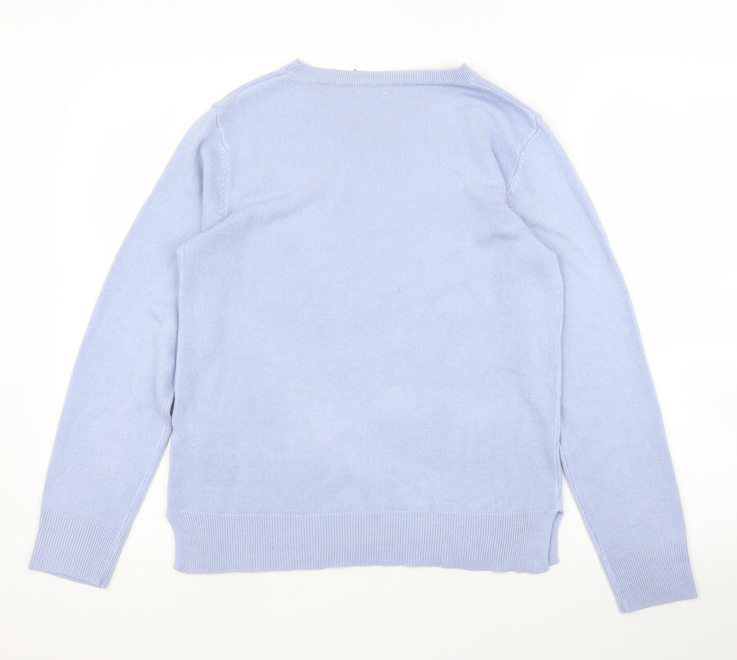 M&S Womens Blue   Pullover Jumper Size 12