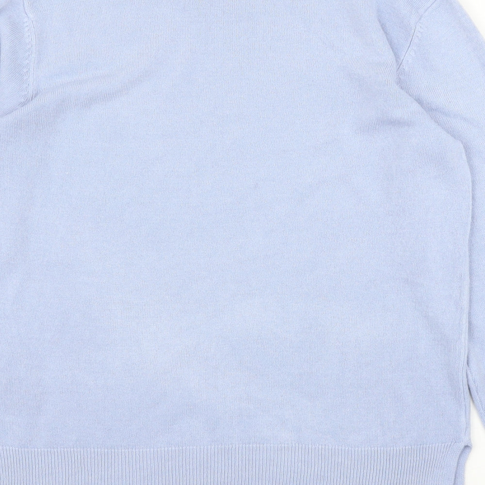 M&S Womens Blue   Pullover Jumper Size 12