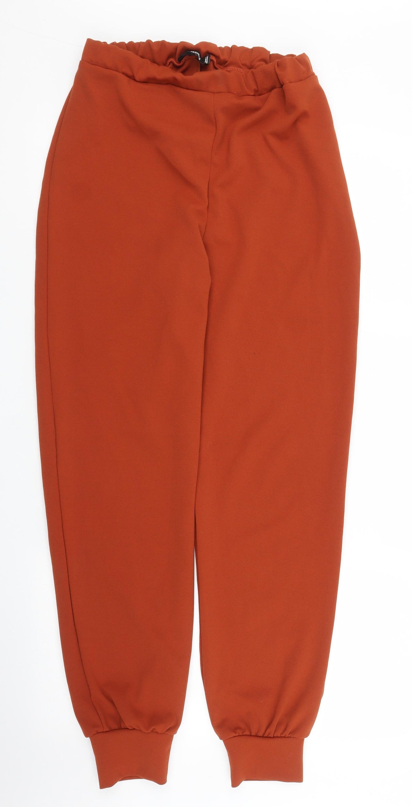 Missguided Womens Orange   Bloomer Trousers Size 8 L29 in