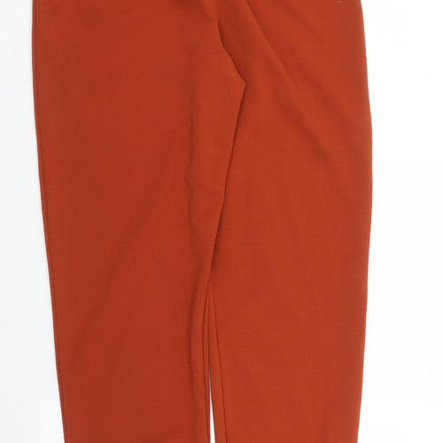 Missguided Womens Orange   Bloomer Trousers Size 8 L29 in
