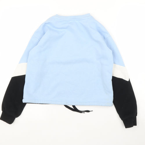 H&M Girls Blue   Pullover Jumper Size 9 Years