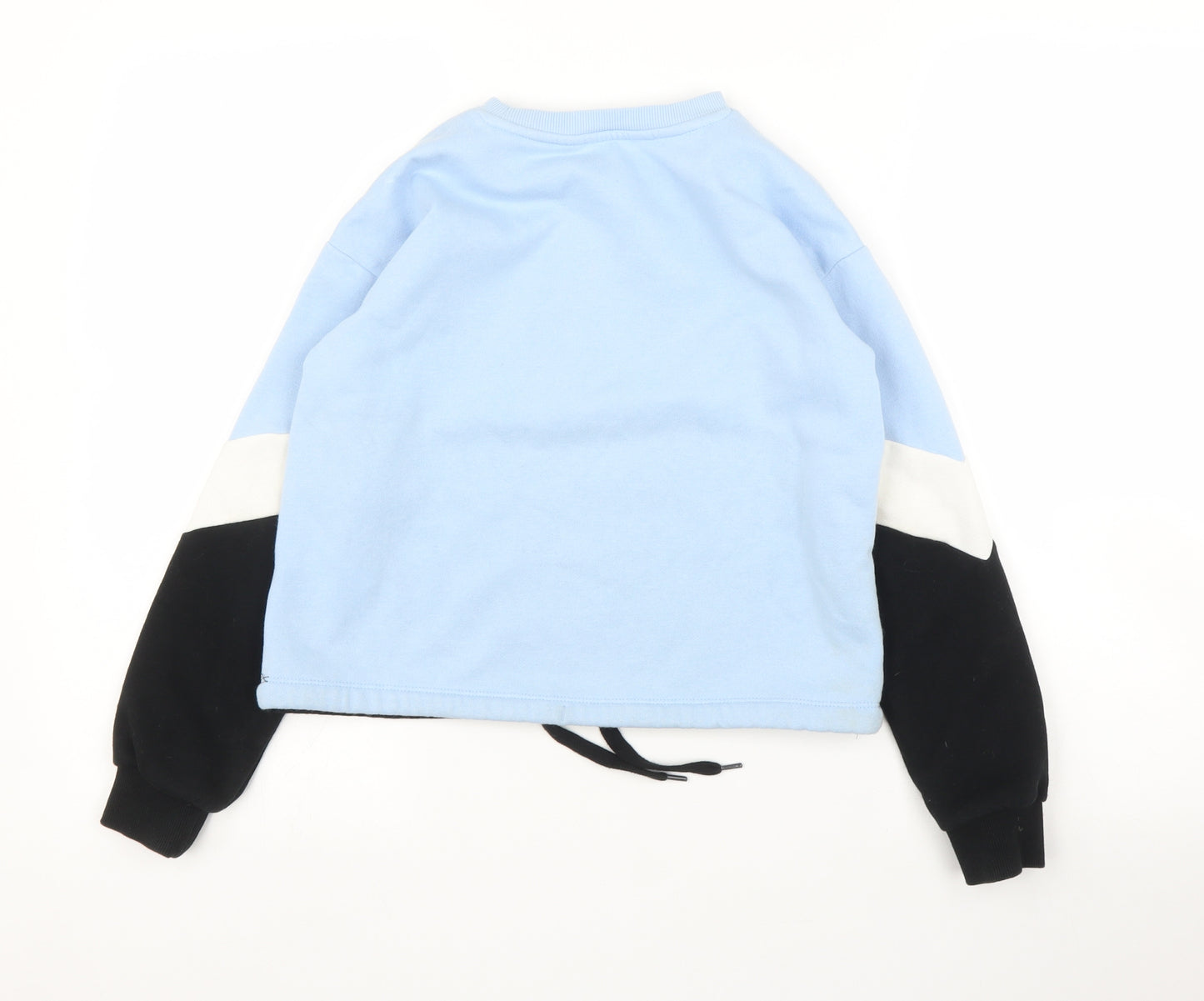 H&M Girls Blue   Pullover Jumper Size 9 Years