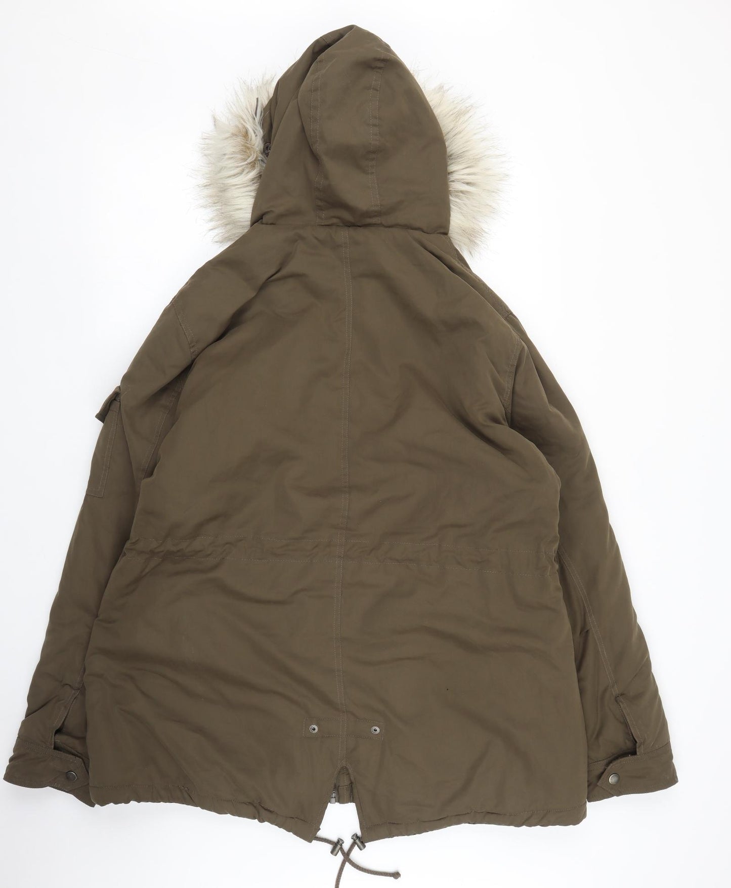 Fluid Womens Green   Parka Coat Size 18