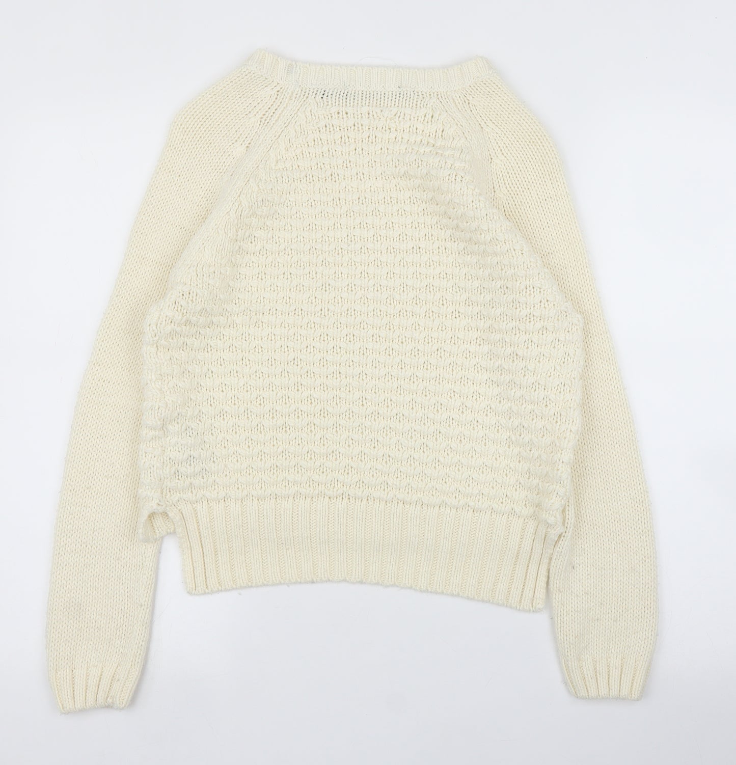 New Look Girls Ivory   Pullover Jumper Size 12 Years