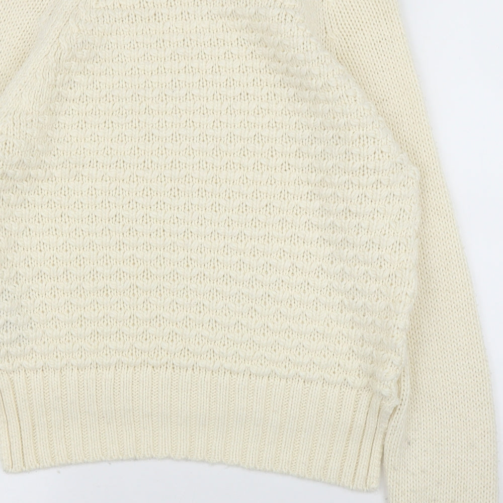 New Look Girls Ivory   Pullover Jumper Size 12 Years
