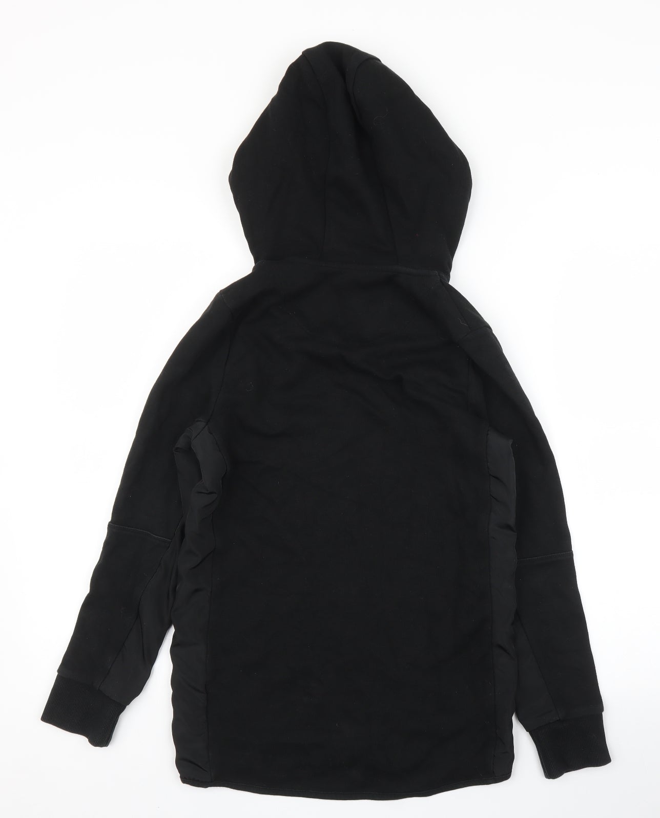 F&F Boys Black   Full Zip Hoodie Size 11 Years