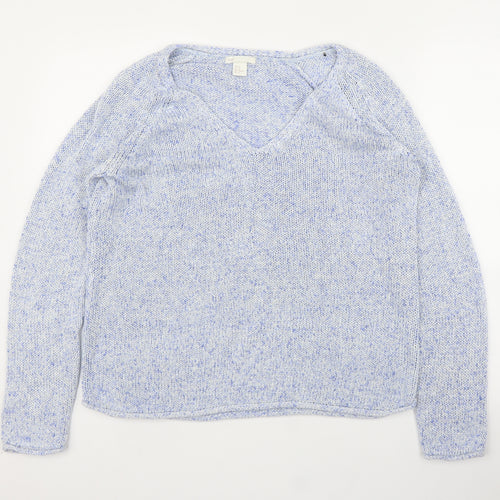 H&M Womens Blue   Pullover Jumper Size M