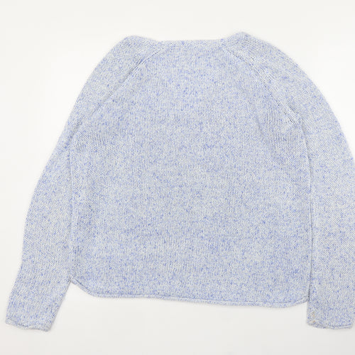 H&M Womens Blue   Pullover Jumper Size M