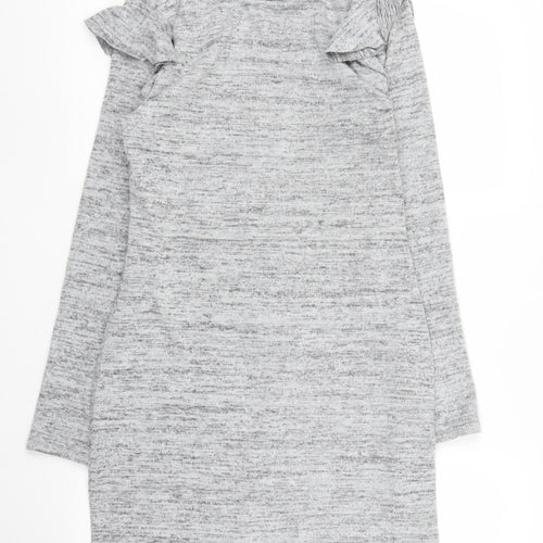 QED London Womens Grey   Tunic Jumper Size M