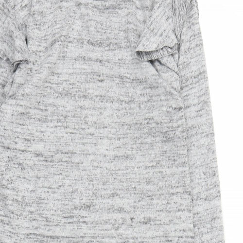 QED London Womens Grey   Tunic Jumper Size M