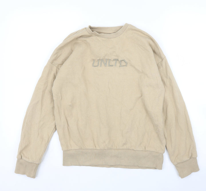 NEXT Girls Beige   Pullover Jumper Size 10 Years