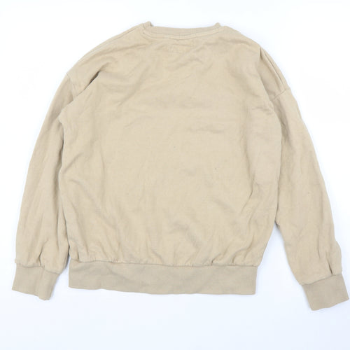 NEXT Girls Beige   Pullover Jumper Size 10 Years