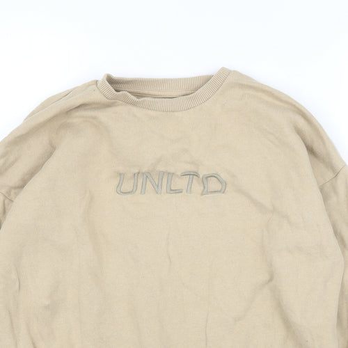 NEXT Girls Beige   Pullover Jumper Size 10 Years