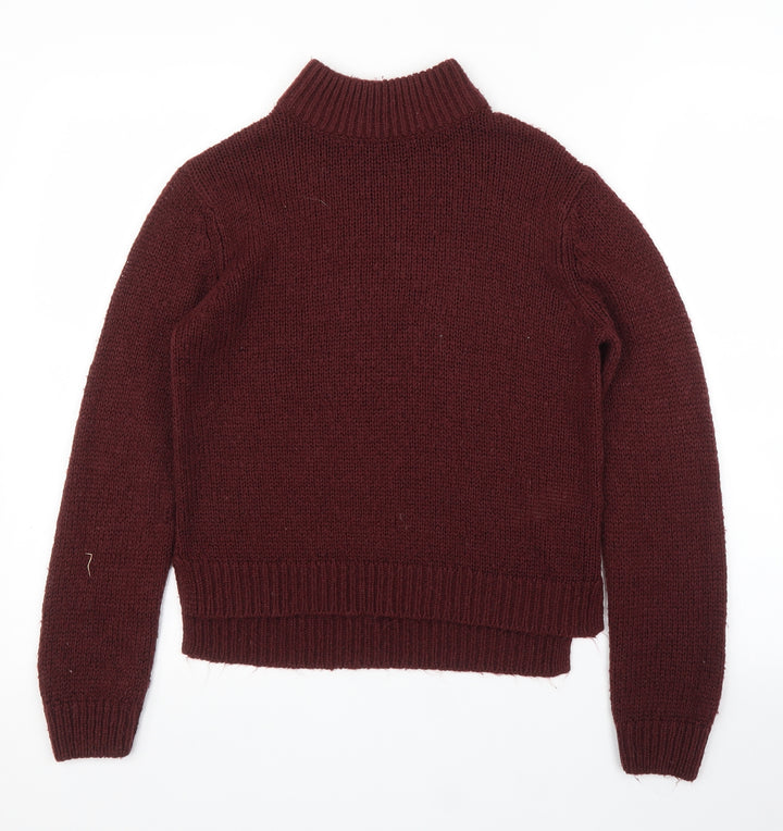 New Look Girls Purple   Pullover Jumper Size 12 Years