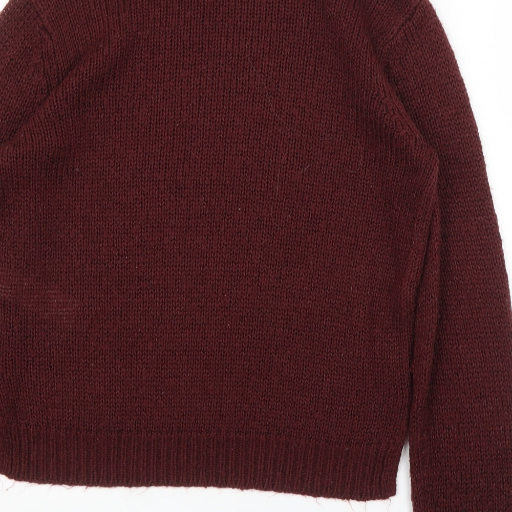 New Look Girls Purple   Pullover Jumper Size 12 Years