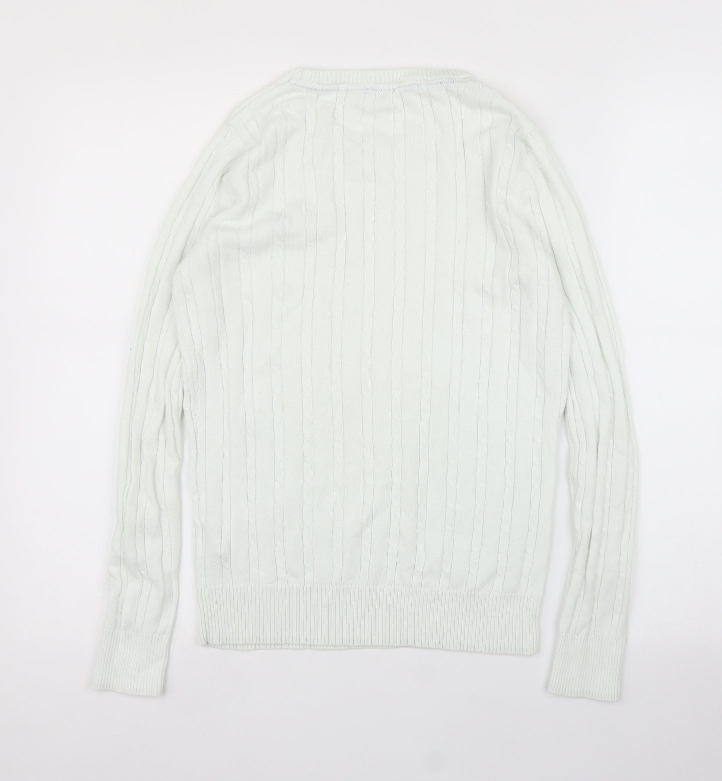 Crew Clothing Womens White   Pullover Jumper Size 14
