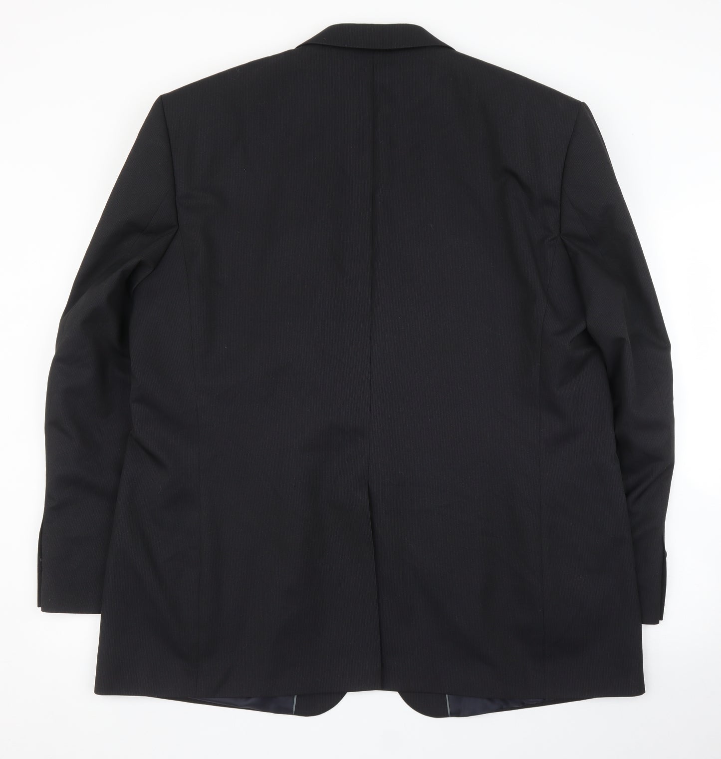 F&F Mens Black   Jacket Suit Jacket Size 50