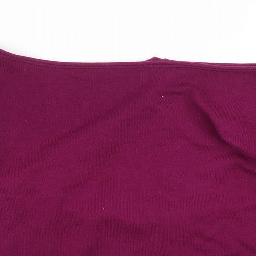 Preworn Womens Purple   Cardigan Jumper Size M