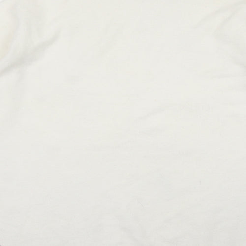 Preworn Womens White   Pullover Jumper Size L
