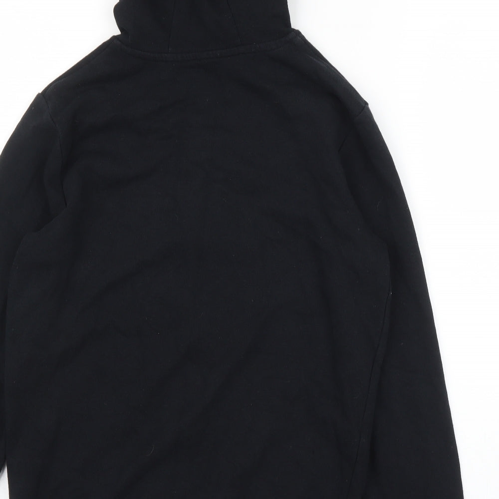 George Boys Black   Full Zip Hoodie Size 10 Years