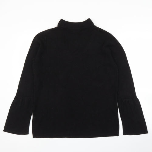 Papaya Womens Black   Pullover Jumper Size M