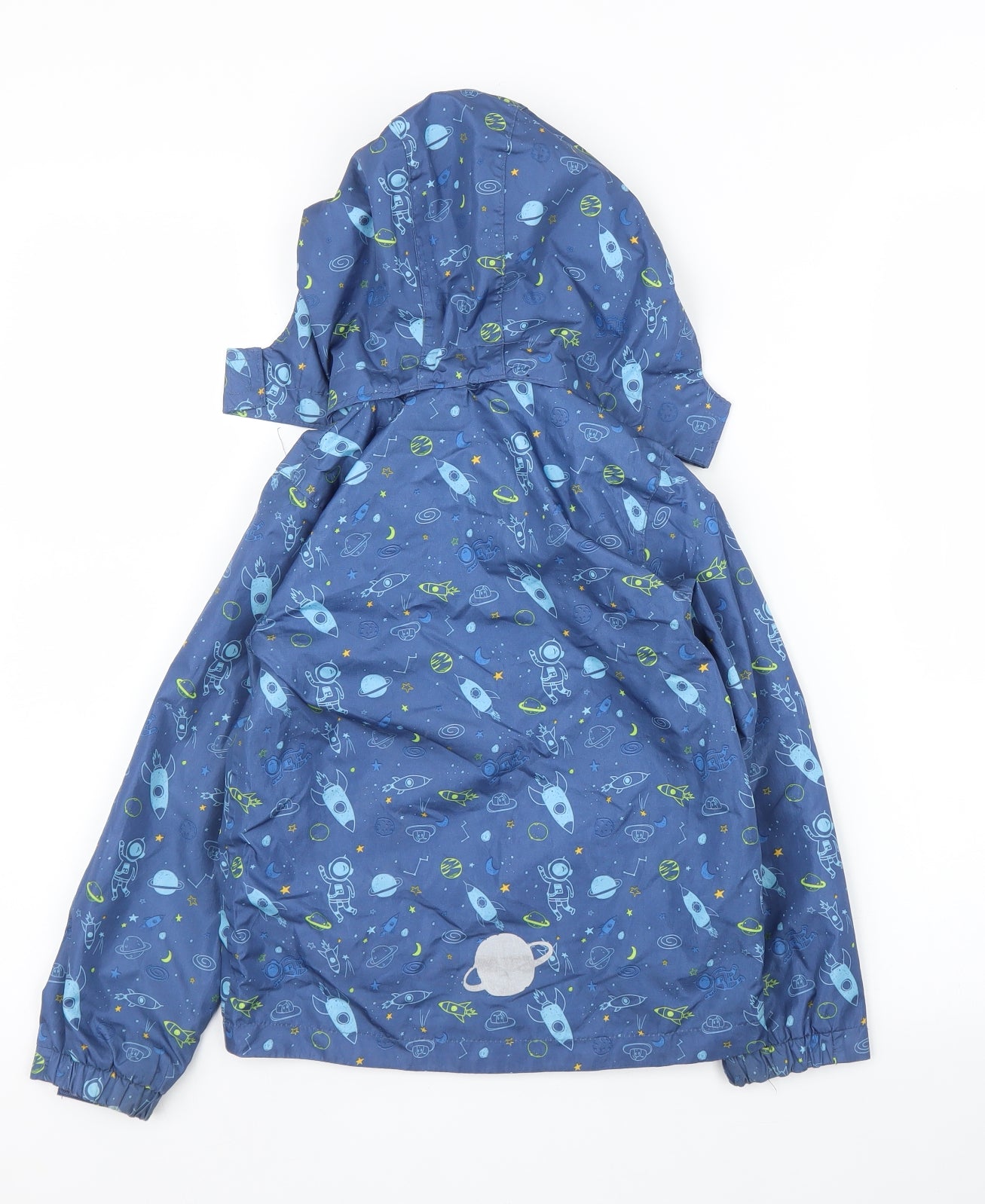 Lily & Dan Boys Blue   Rain Coat Coat Size 5-6 Years
