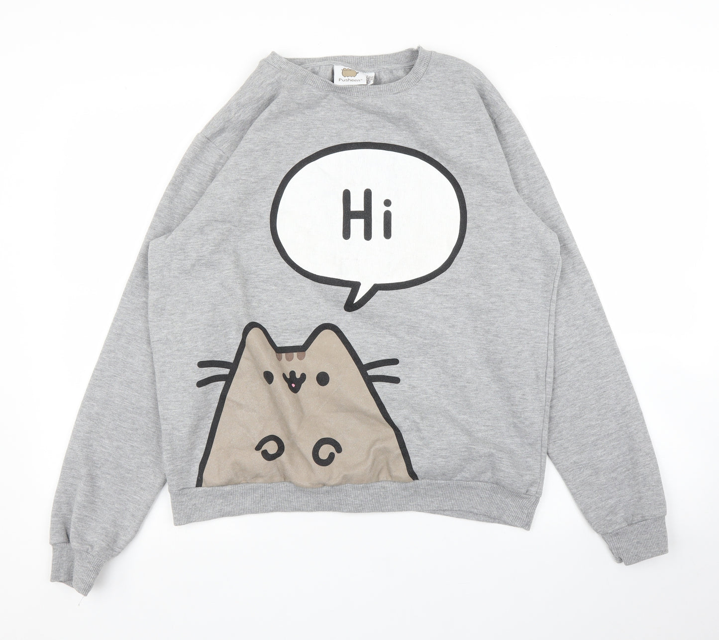 Primark Womens Grey   Pullover Jumper Size L