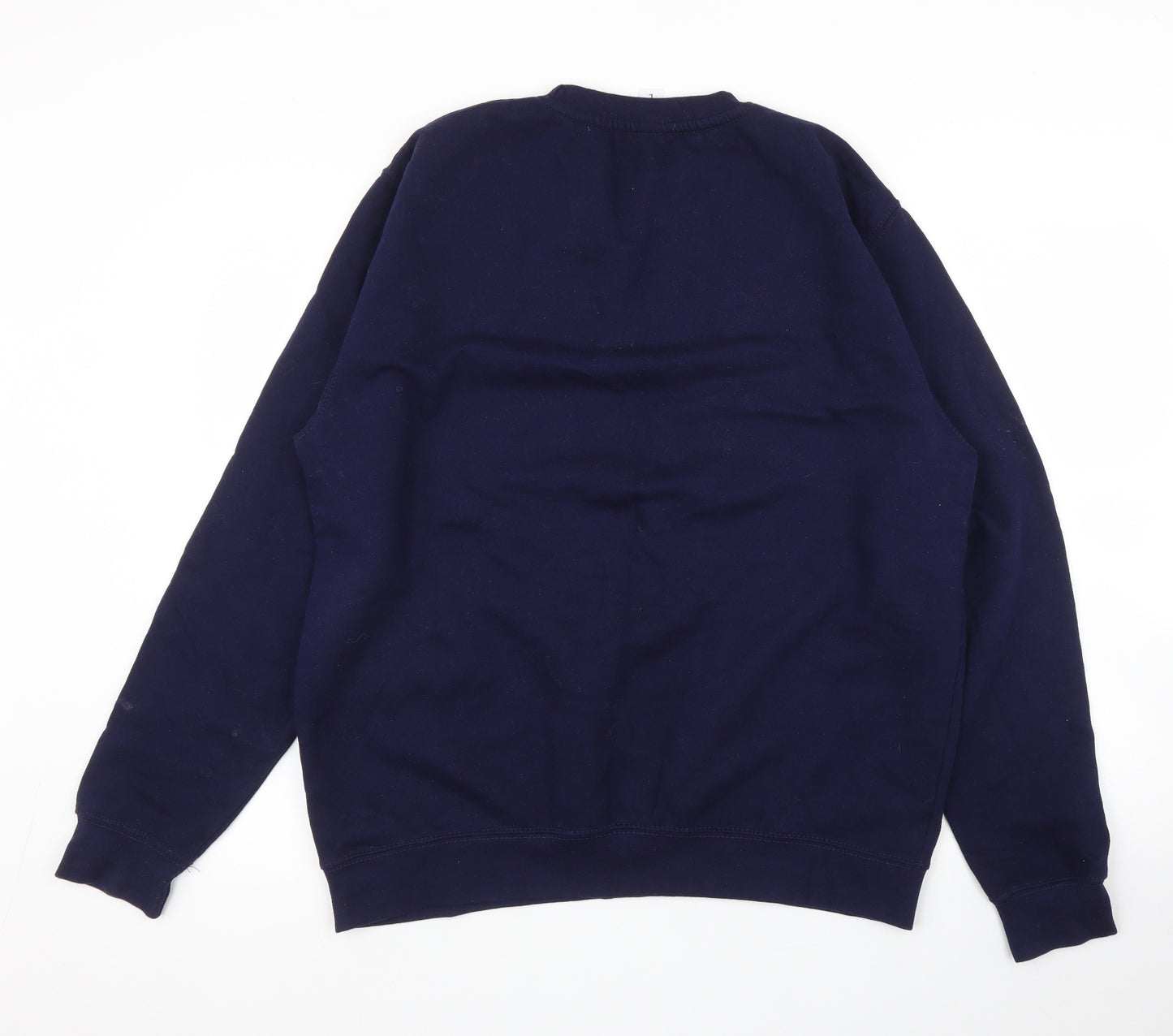 Just Hoods Mens Blue   Pullover Jumper Size L
