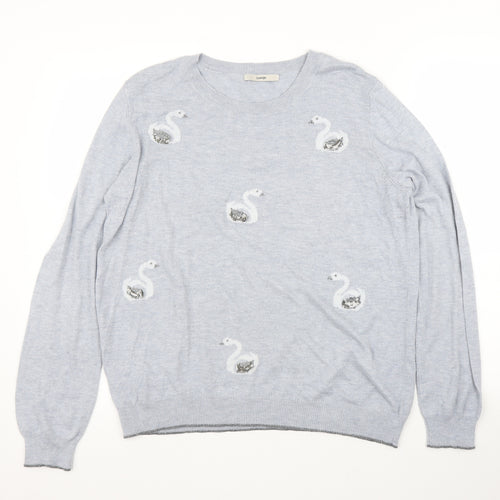 George Womens Blue   Pullover Jumper Size 14