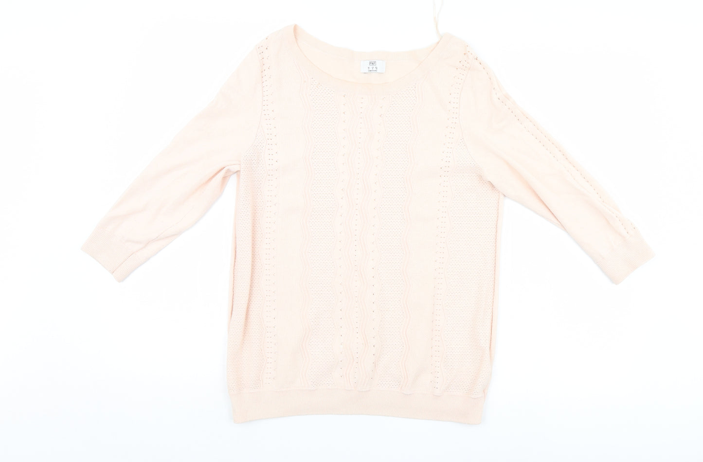F&F Womens Pink   Pullover Jumper Size 10