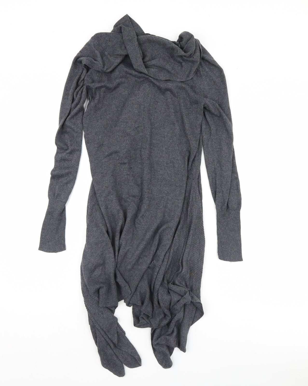 Marks and Spencer Womens Grey   Cardigan Jumper Size 10