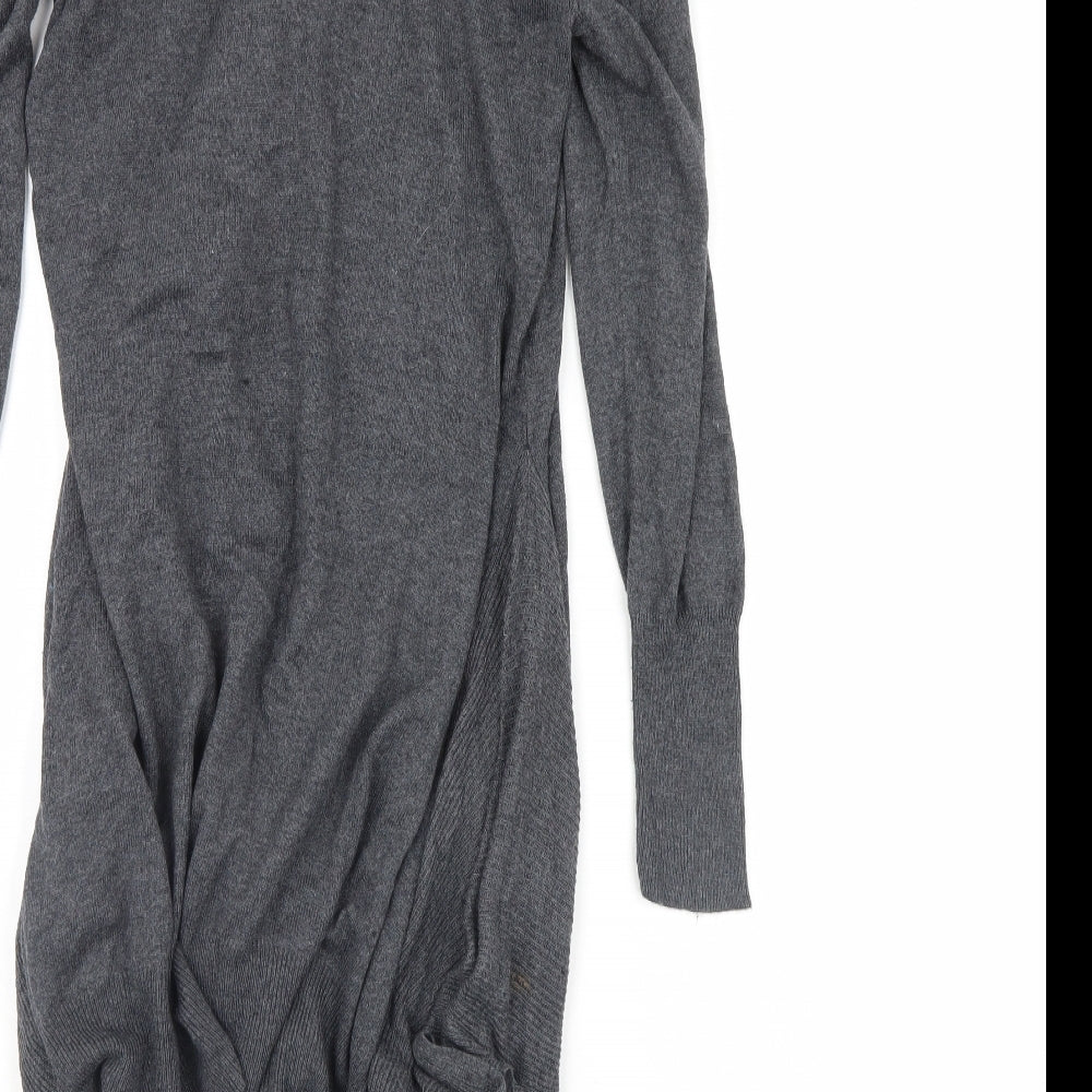 Marks and Spencer Womens Grey   Cardigan Jumper Size 10