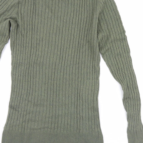 Long Tall Sally Womens Green   Pullover Jumper Size S