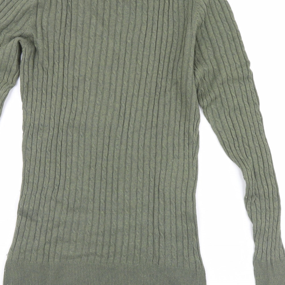 Long Tall Sally Womens Green   Pullover Jumper Size S