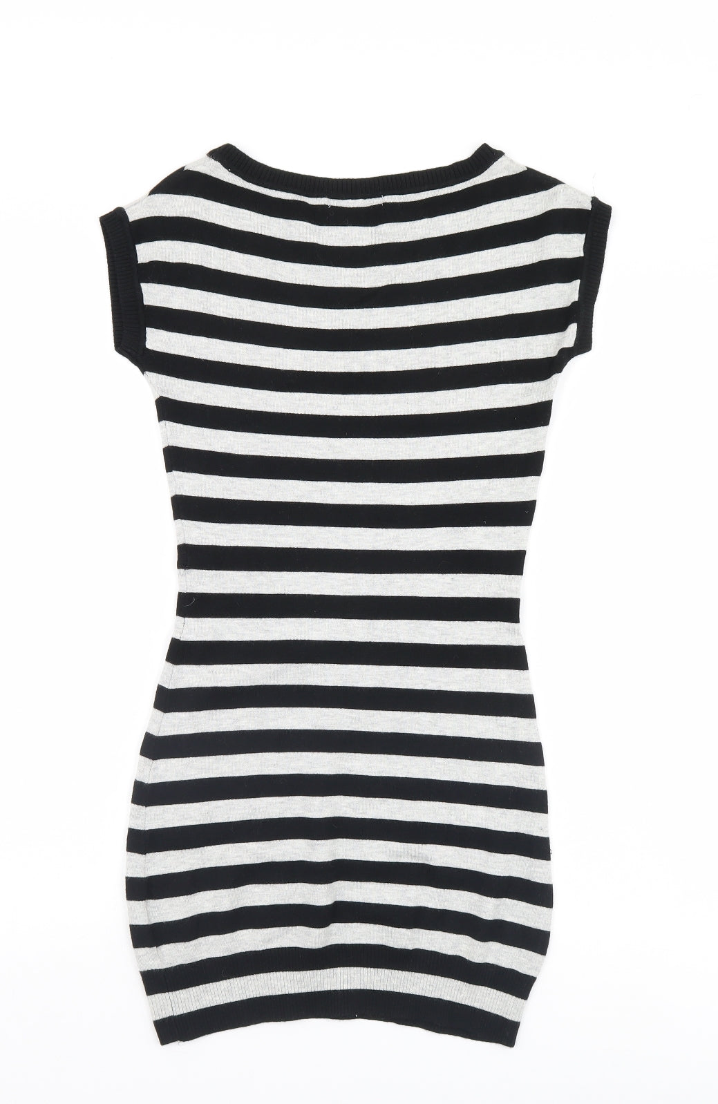 Jane Norman Womens Multicoloured Striped  Jumper Dress  Size 10