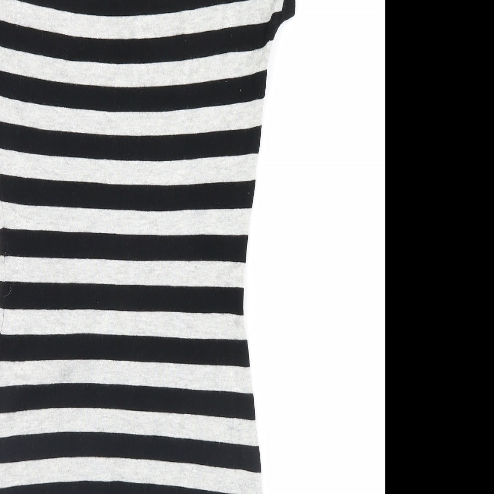 Jane Norman Womens Multicoloured Striped  Jumper Dress  Size 10