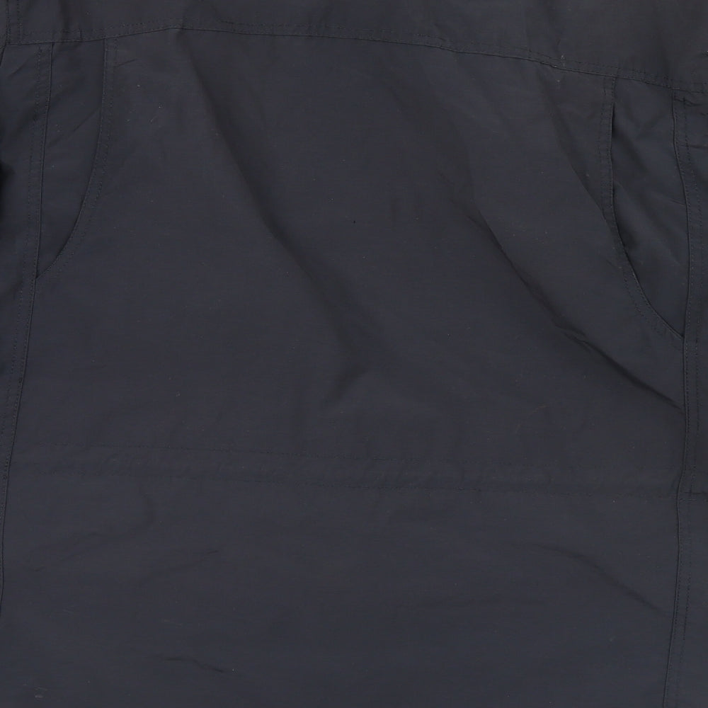 aspen and court Mens Black   Rain Coat Coat Size L