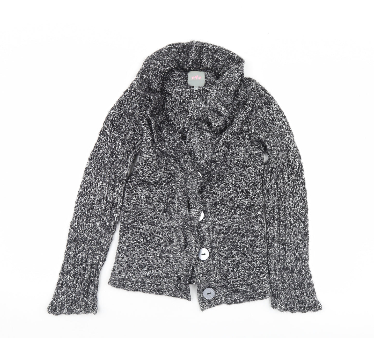 Marks and Spencer Womens Black   Cardigan Jumper Size S